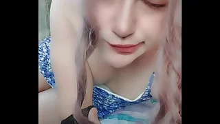 Slaying in a Sexy Mini: Crossdresser with a Booty that Demands Attention!